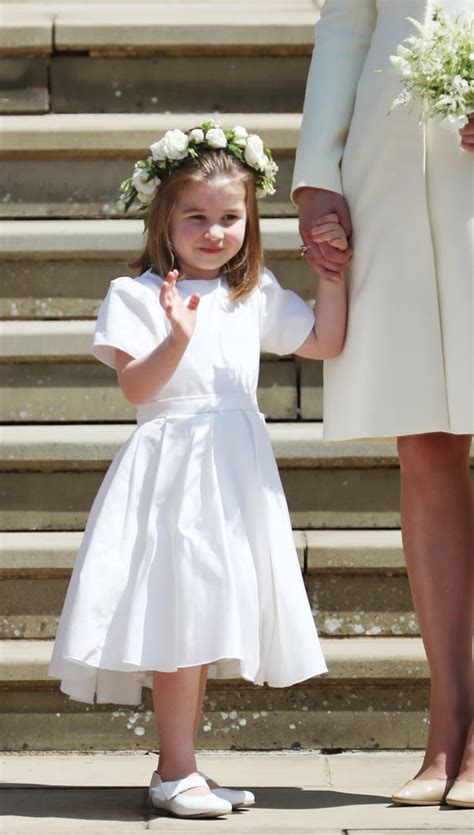 princess charlotte at harry's wedding.